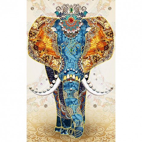Elephant - Crystal Rhinestone Diamond Painting(85x45cm)