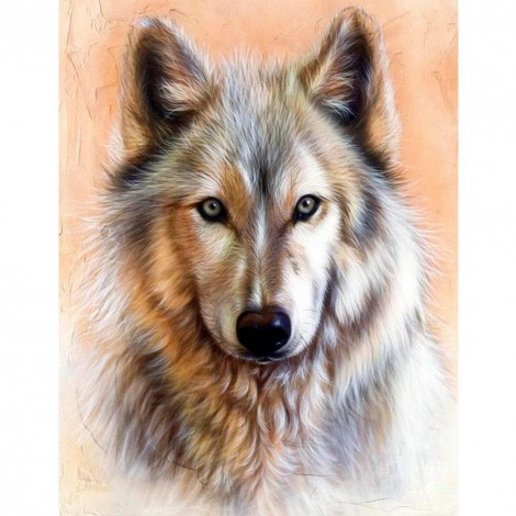 Wolf - Full Round Diamond Painting