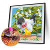 Chicken - Full Round Diamond Painting