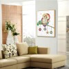 Owl-Partial Round Diamond Painting