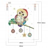 Owl-Partial Round Diamond Painting