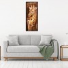Giraffe - Full Round Diamond Painting(55*25cm)