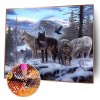 Wolf - Full Square Diamond Painting(40x50cm)