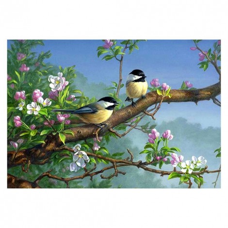 Birds - Full Round Diamond Painting