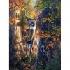 Forest Deer - Full Round Diamond Painting