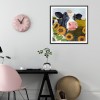 Sunflower Cow - Full Round Diamond Painting