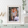 Tiger- Full Round Diamond Painting