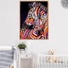 Zebra - Full Round Diamond Painting