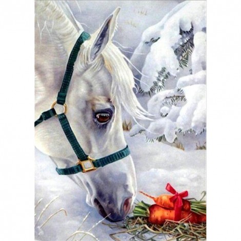 Horse  - Full Round Diamond Painting