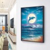 Dolphin - Full Round Diamond Painting