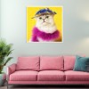 Cat - Full Round Diamond Painting
