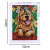 Cute Dog - Crystal Rhinestone Diamond Painting