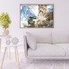 Snow Leopard - Full Round Diamond Painting