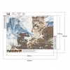 Snow Leopard - Full Round Diamond Painting