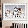 Dogs - Full Square Diamond Painting(40x50cm)