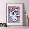 Pink Horse - Crystal Rhinestone Diamond Painting