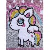 Pink Horse - Crystal Rhinestone Diamond Painting