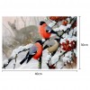 Winter Birds - Full Round Diamond Painting