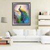 Peacock - Full Round Diamond Painting