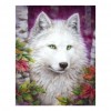 Wolf - Full Round Diamond Painting(30*36cm)