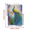 Peacock - Full Round Diamond Painting