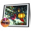 Winter Birds -Full Round Diamond Painting
