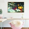 Winter Birds -Full Round Diamond Painting
