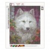 Wolf - Full Round Diamond Painting(30*36cm)