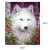 Wolf - Full Round Diamond Painting(30*36cm)