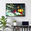 Winter Birds -Full Round Diamond Painting