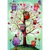 Owl Tree - Full Round Diamond Painting