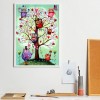 Owl Tree - Full Round Diamond Painting