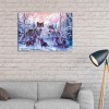 Wolves -Full Round Diamond Painting