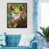 Frog - Full Square Diamond Painting(40x50cm)