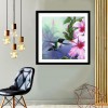 Flowers Bird - Full Round Diamond Painting