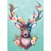 Elk - Full Round Diamond Painting