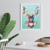 Elk - Full Round Diamond Painting