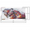 Colorful Skin Horses-Full Round Diamond Painting