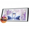 Swan Love - Full Round Diamond Painting(80x30cm)