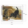 Dog- Full Round Diamond Painting