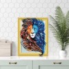 Lion - Crystal Rhinestone Diamond Painting(55x45cm)