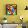 Colorful Dog - Full Round Diamond Painting