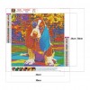 Colorful Dog - Full Round Diamond Painting