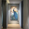 Peacock - Crystal Rhinestone Diamond Painting(85x45cm)