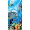 Dolphin - Full Round Diamond Painting(85x45cm)