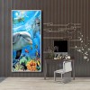 Dolphin - Full Round Diamond Painting(85x45cm)
