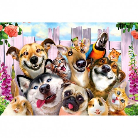 Animals-Full Square Diamond Painting