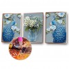 Peafowl - Crystal Rhinestone Diamond Painting(95x45cm)