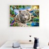 Tiger - Full Round Diamond Painting