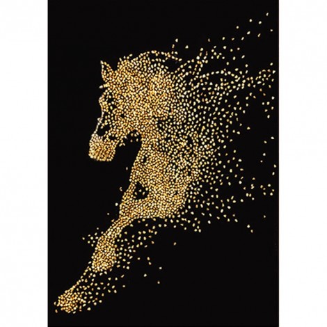 Horse - Full Round Diamond Painting(40*50cm)